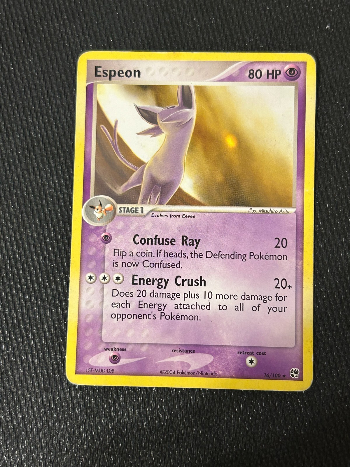 Espeon 16/100 EX Battle Stadium Pokemon Card 