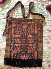 Ladies Bohemian woven crossbody colorful bag