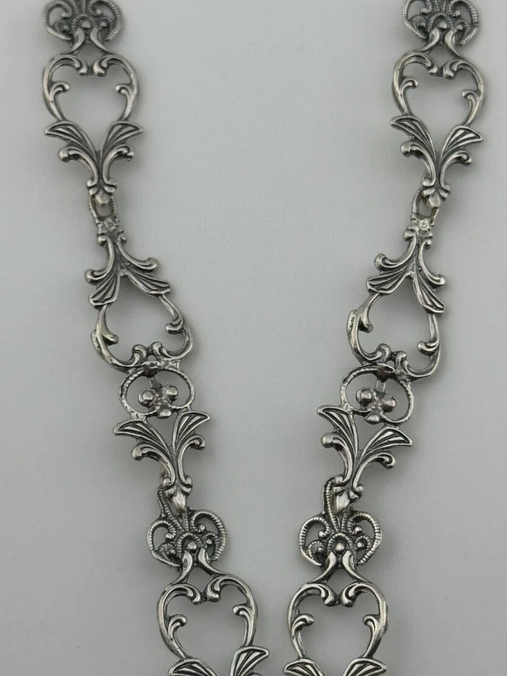 Collar de cristal romano de plata de ley Or Paz Israel Foto 3 de 4