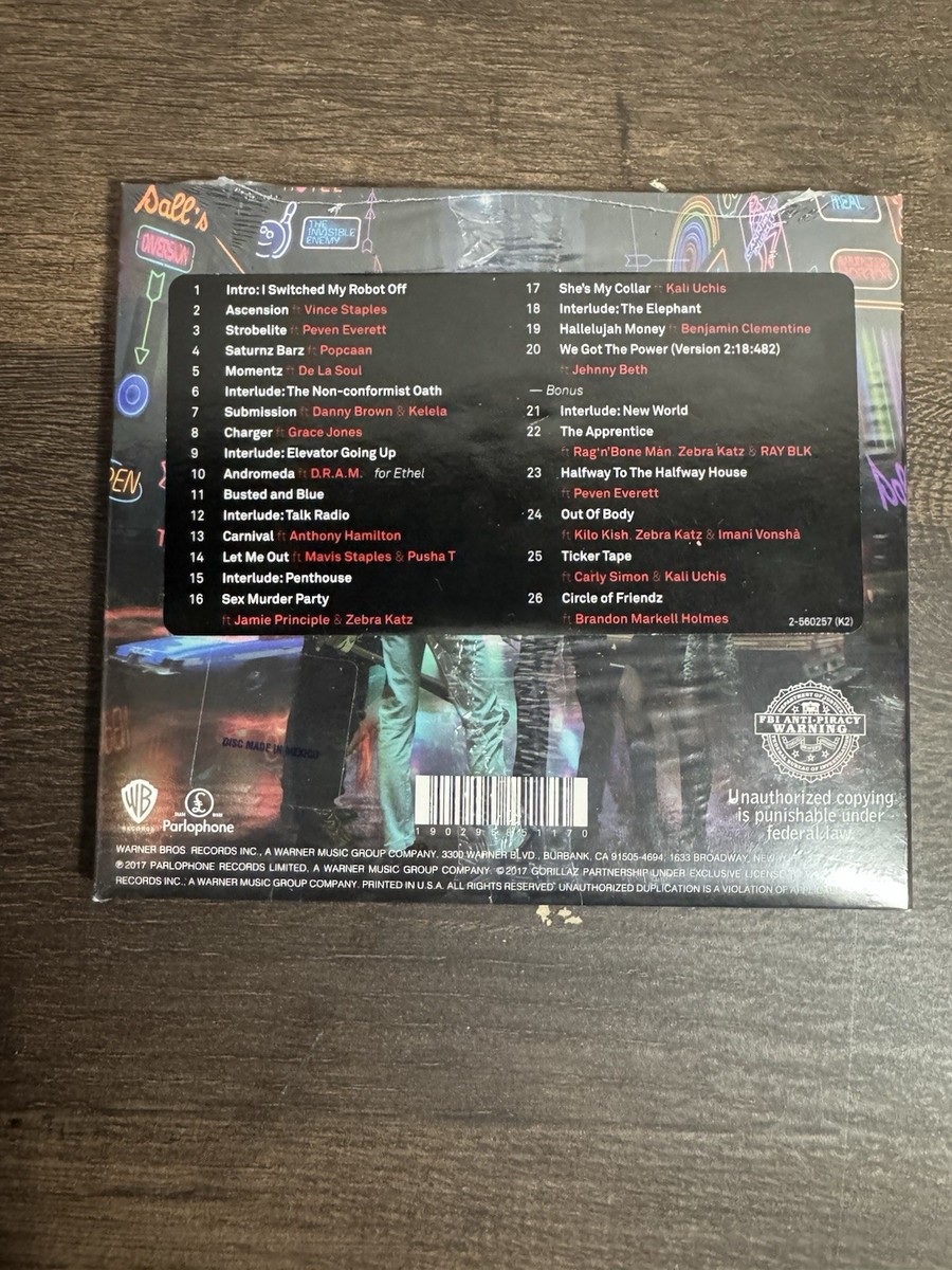 Gorillaz Humanz Set Super Deluxe Vinyl Box Cd Brand New Collection