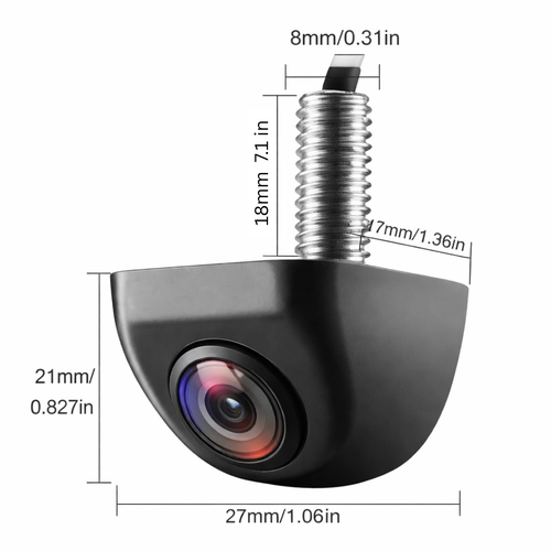 Rear View BackUp Camera For KENWOOD DNX692 Black / Silver / White - Picture 2 of 13