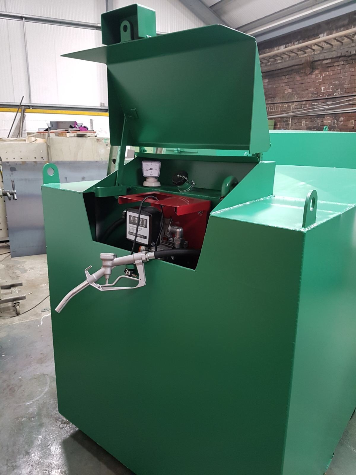 1500 Litre Steel Bunded Fuel Station By Fuel Safe UK eBay