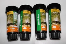 (4) Rain Bird 2-1/2" Pop-Up Half Circle 8'-15' Spray Sprinkler SP25-H