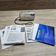 Olympus CAMEDIA D-380 2.0MP Digital Camera - Silver