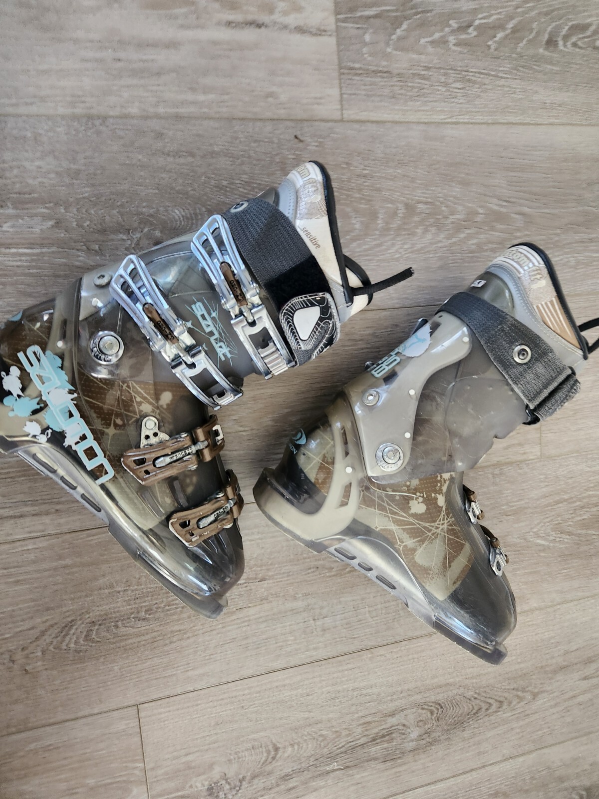 Scarponi da sci Salomon Scarlet Donna 2008 taglia 25