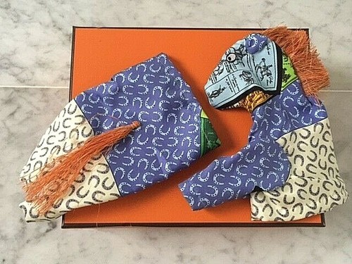 HERMES PETIT H HORSE with 2 SETS SILK PYJAMAS - REAL SPECIAL & LIMITED - BNIB!!! - Picture 5 of 11