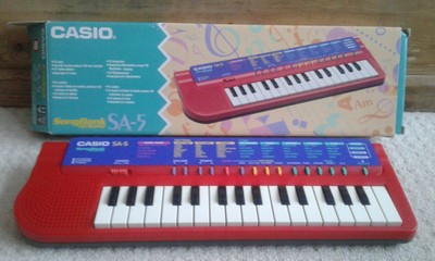 casio red keyboard