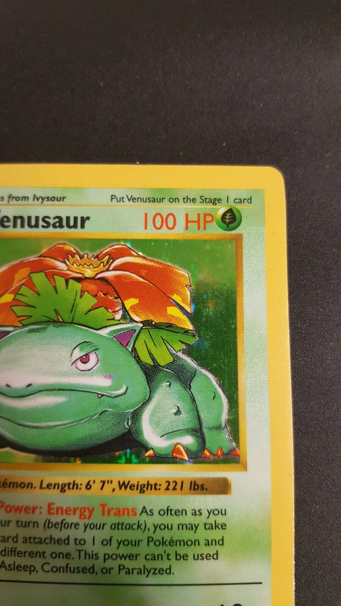 Venusaur 15/102 Base Set Holo Foil 1999 Pokemon Card Shadowless | eBay