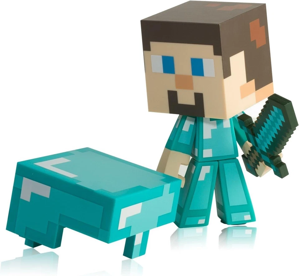 Minecraft Steve Vinyl 6 inch Action Figure - Jinx - A Minecraft Movie Steve - Image 3 of 3