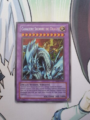 Drachenmeisterritter RP02-DE097 (Italienisch) Secret Rare Unlimited Edition NM