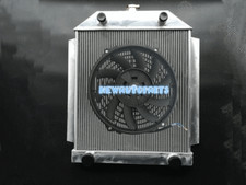 3 Row Full Aluminum Radiator Fan For 1949-1953 Ford Car Flathead V8 Engine Mt 3 Row Full Aluminum Radiator Fan For 1949-1953 Ford Car Flathead V8 Engine Mt