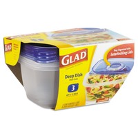 Glad Gladware Deep Dish Food Storage Containers - Clo70045 on sale Glad Gladware Deep Dish Food Storage Containers - Clo70045 on sale
