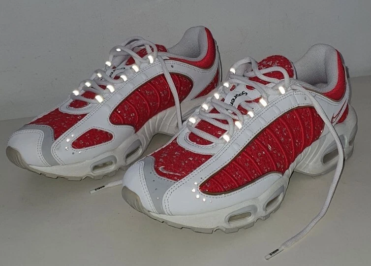 Lot de 4 baskets blanches SS19 Supreme x Nike Air Tailwind US 10 UK 9 EU 44