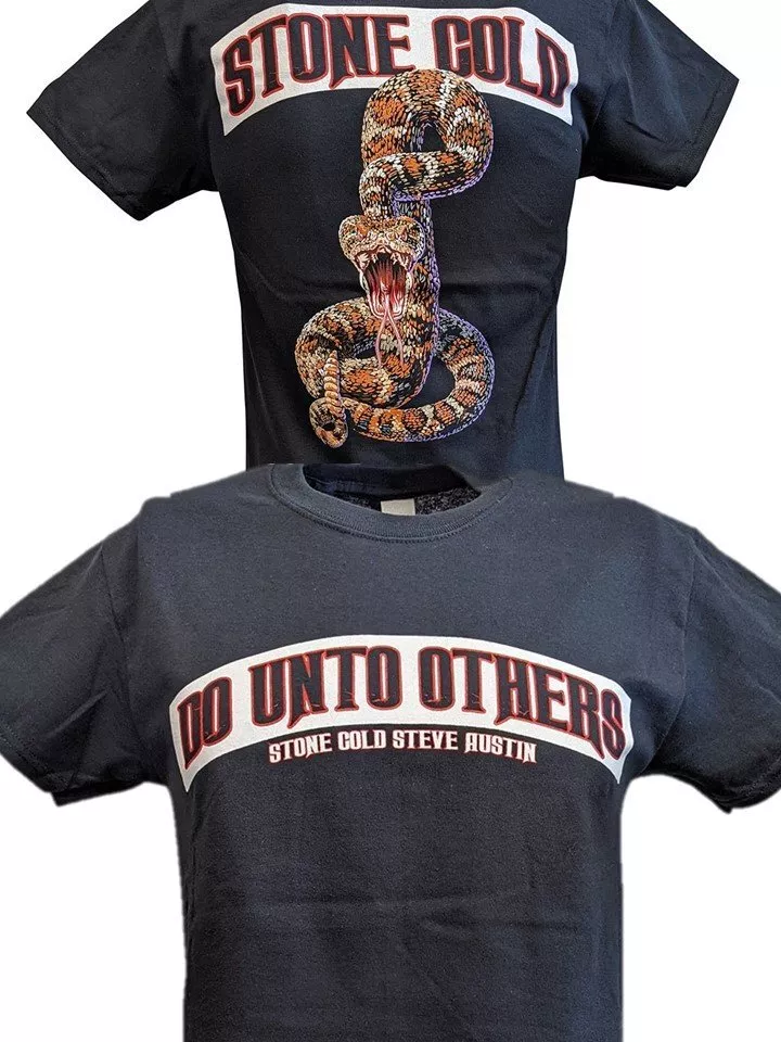 stone cold steve austin rattlesnake shirt