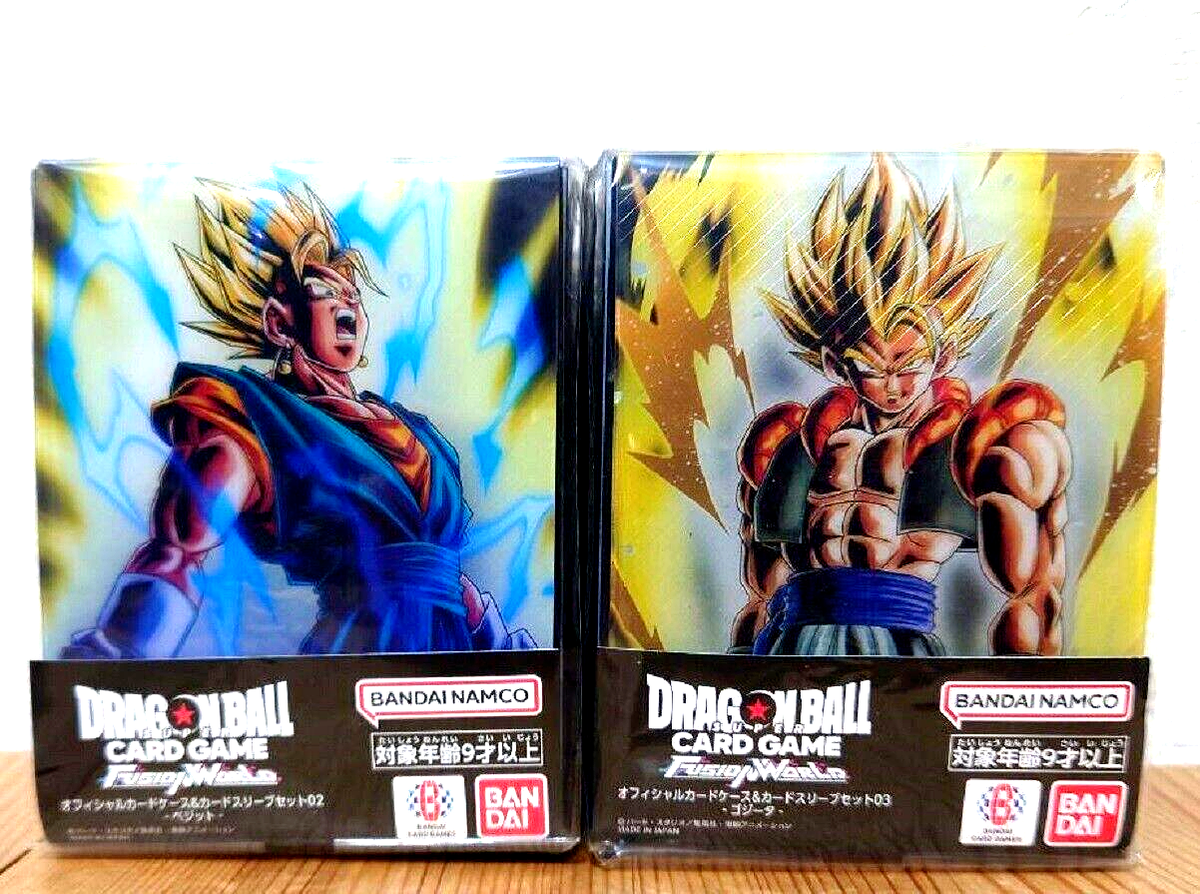 Dragon Ball Fusion World Official Card Case Gogeta & Vegito 
