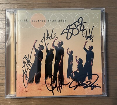 ECLIPSE Think Twice CD, Signed By All Artists 