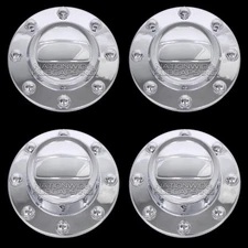 4 Center Hub Caps for RAM 3500 2011-2018 17" Dually Alcoa Wheel Dual Rim Covers