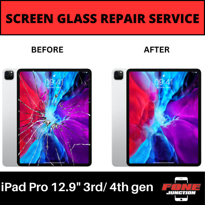 iPad Pro 12.9 3rd/ 4th Gen Cracked Glass and Screen Repair