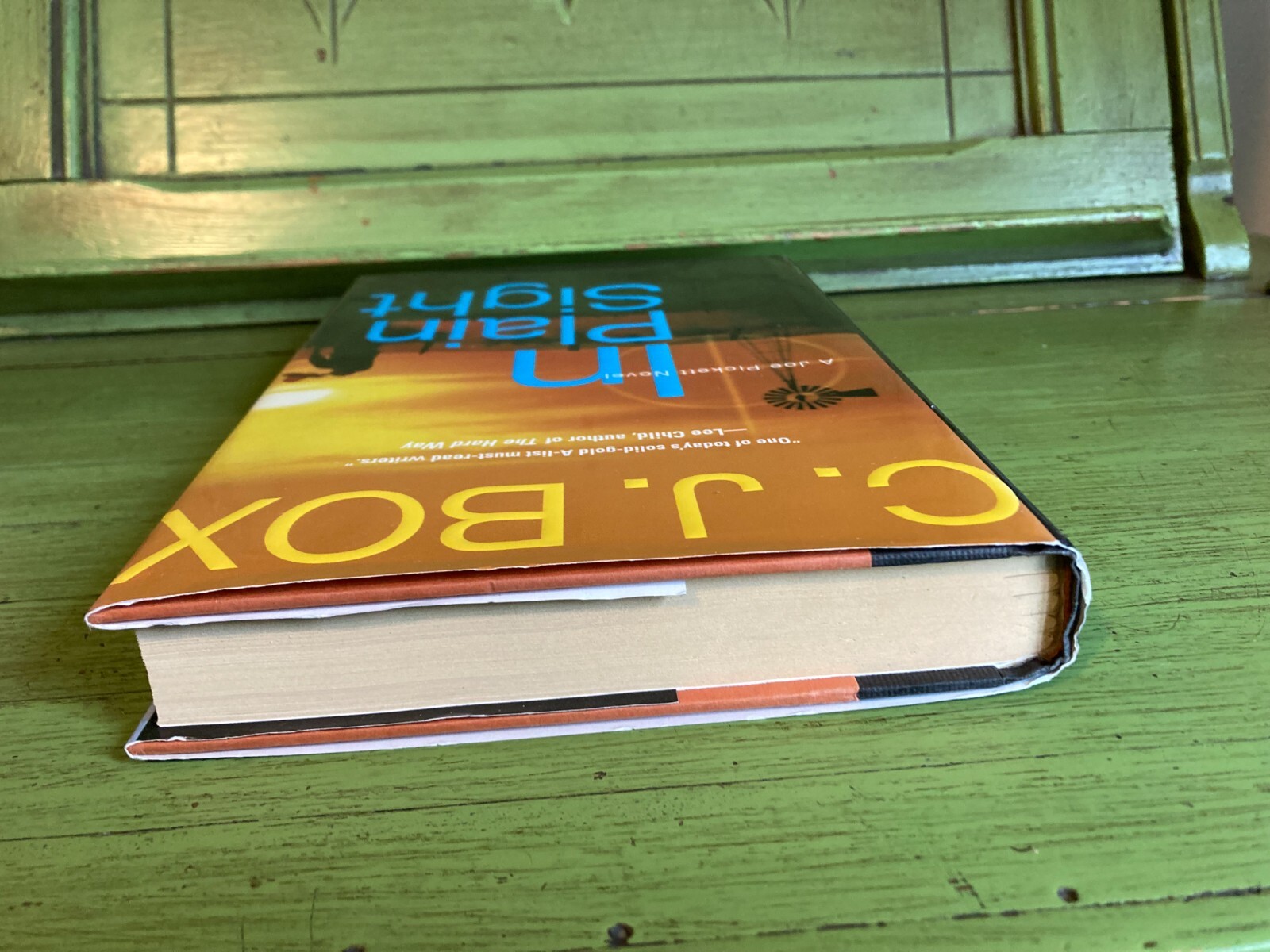 C. J. Box In Plain Sight Joe Pickett Series Hard Cover DJ Like New 1st