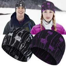 Winter Fleece Sport Beanie Hats Cold Weather Skull Warm Ski Caps Outdoor Running