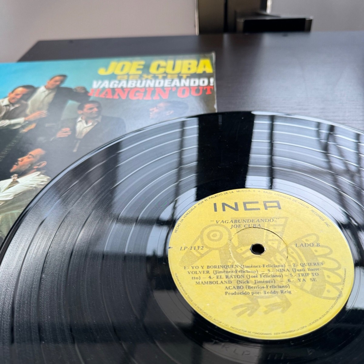Joe Cuba Sextet ‎– Vagabundeando! (Hangin' Out) SALSA GUAGUANCO EX
