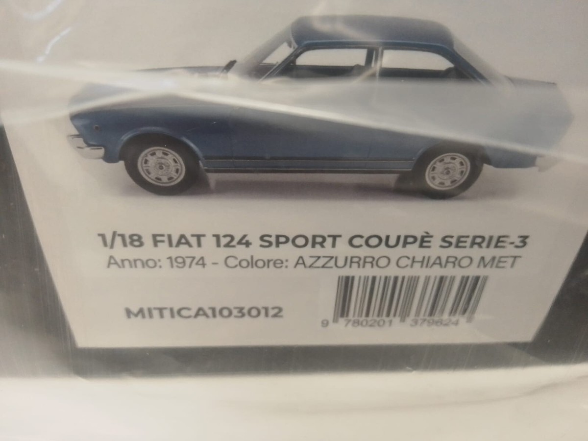 fiat 124 sport coupè - all types | Diecast Model Cars 1/64 1/43 1/24 1/18 1/12