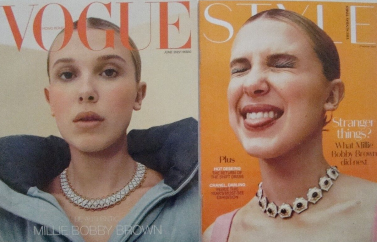 女性情報誌 allure us Sep 2022 Millie Bobby Brown Millie Bobby Brown opens up about halting social media