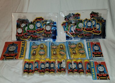 Hallmark 2006 Thomas Tank Engine & FRIENDS Birthday Party Supplies For 12