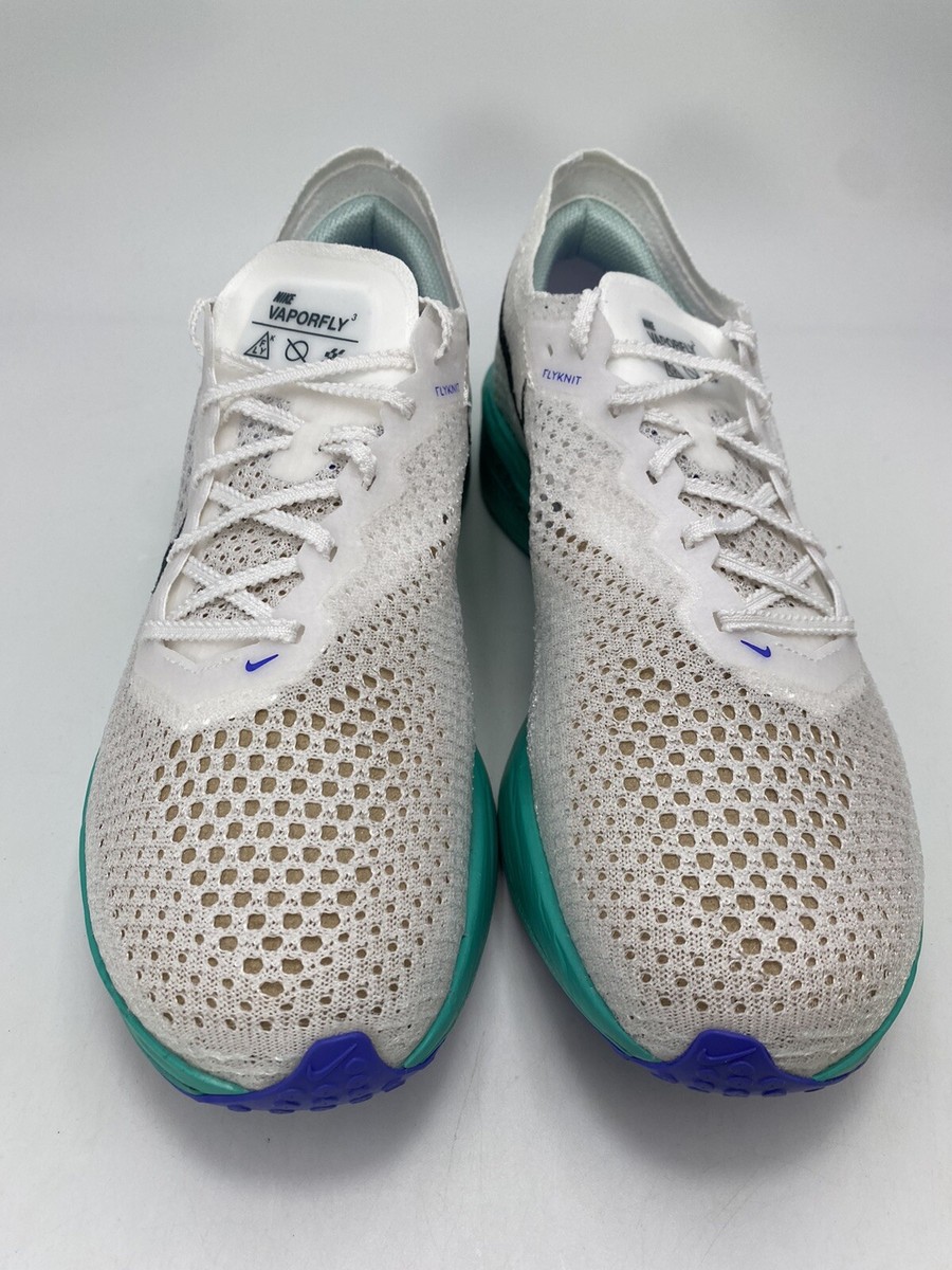 Size 8 - Nike ZoomX VaporFly Next% 3 White Jade Ice W for sale