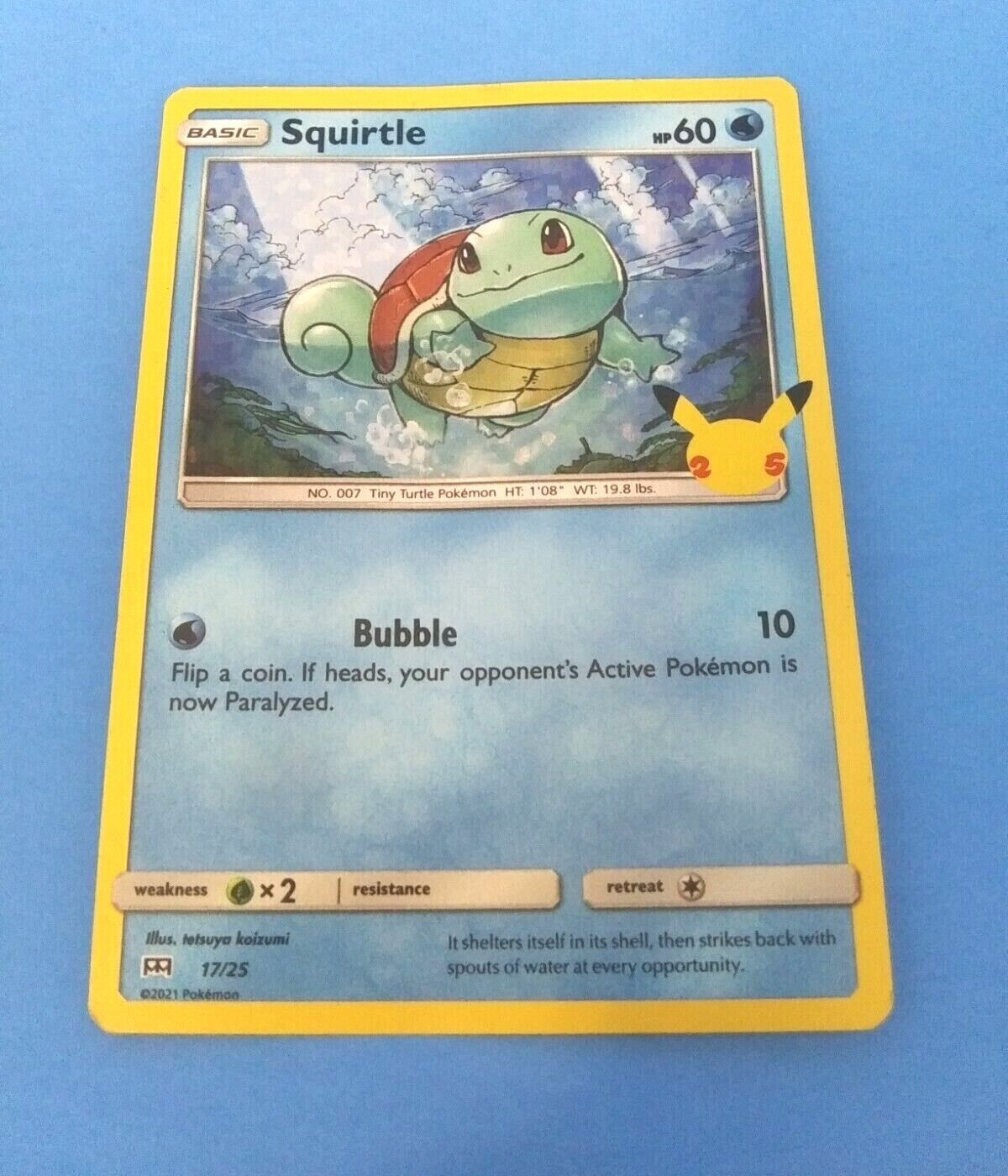 Pokemon Cards Pikachu Litten Squirtle Snivy Sobble Chikorita 25th Anniversary