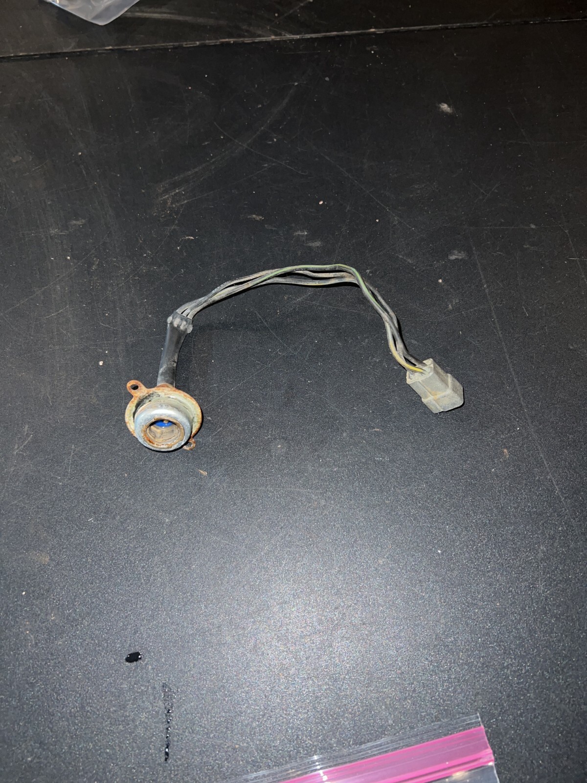 1972 Dart Demon Driver Side Parking Light Pigtail Harness 72 Mopar RH