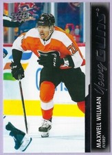 2021/22 Upper Deck Young Guns card# 497 of Maxwell Willman