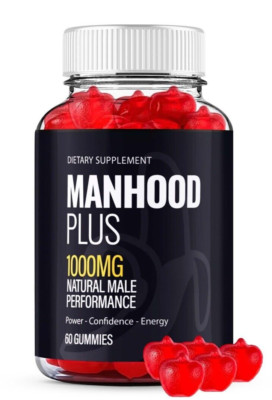Manhood Plus Gummies - Support for Enhanced Energy and Vitality ( 1 Pack )