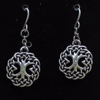 Alloy Celtic Tree of Life Earrings