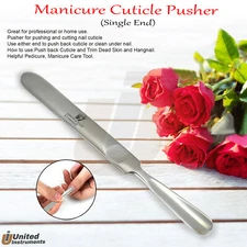 Nail Care Cuticle Pusher Remover Spoon Cuticle Accurate Pushing Manicure Scraper