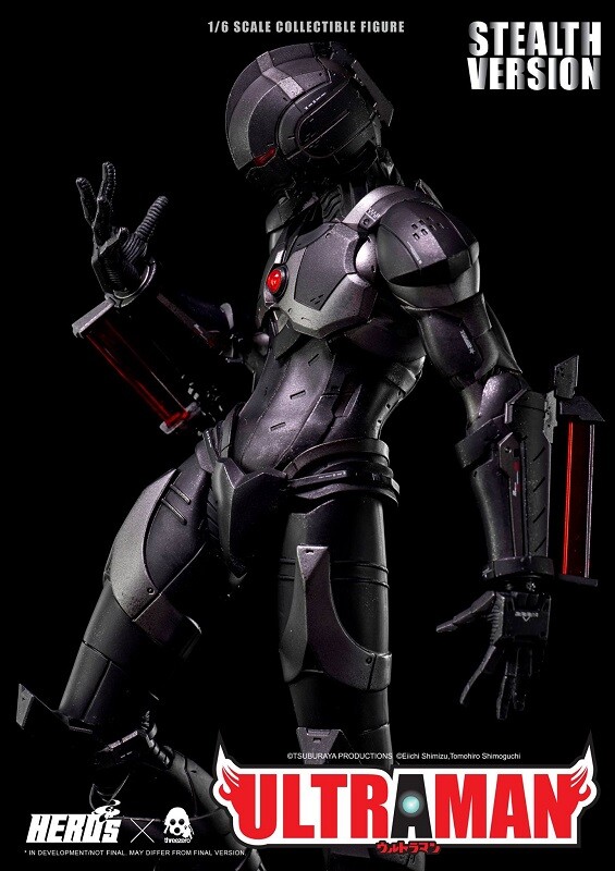 Threezero 1/6th Ultraman Suit Stealth Ver. Manga Shinjiro 3A