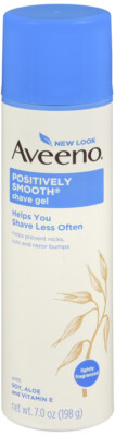 AVEENO SHAVE GEL POSITIVELY SMOOTH 7OZ 