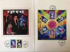 FRANCE ENCART FDC YVERT 3393 + 3396 + BF37 ARTISTES DE LA CHANSON TIRAGE LIMITE