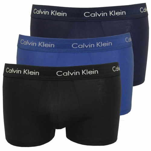 CALVIN KLEIN MENS BOXER SHORTS - 3 PACK - BRAND NEW CK- ALL SIZES Free Shipping - Picture 4 of 17