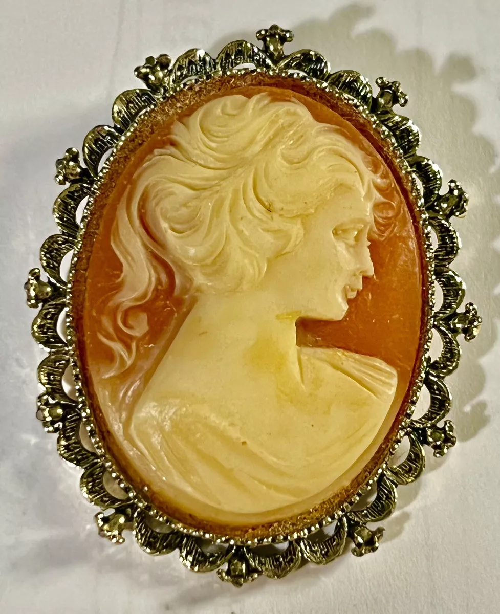 Ebay on sale cameo brooch