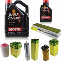 MANN-FILTER Inspektionspaket 6L Motul 5W-30 FüR Mini Mini Countryman Cooper Sd
