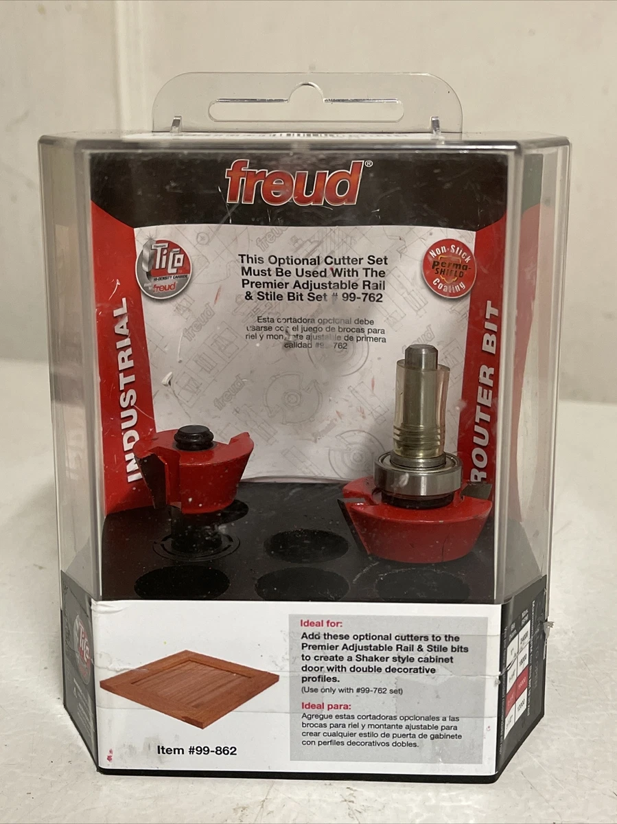 Freud adjustable rail and stile bit deals