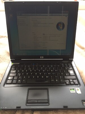 HP Compaq nx6325 Laptop, AMD, 1GB Ram, 80GBHdd, Windows 7