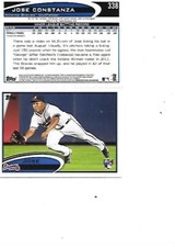 Jose Constanza 2012 Topps Baseball RC #338 BOGO FREE Atlanta Braves