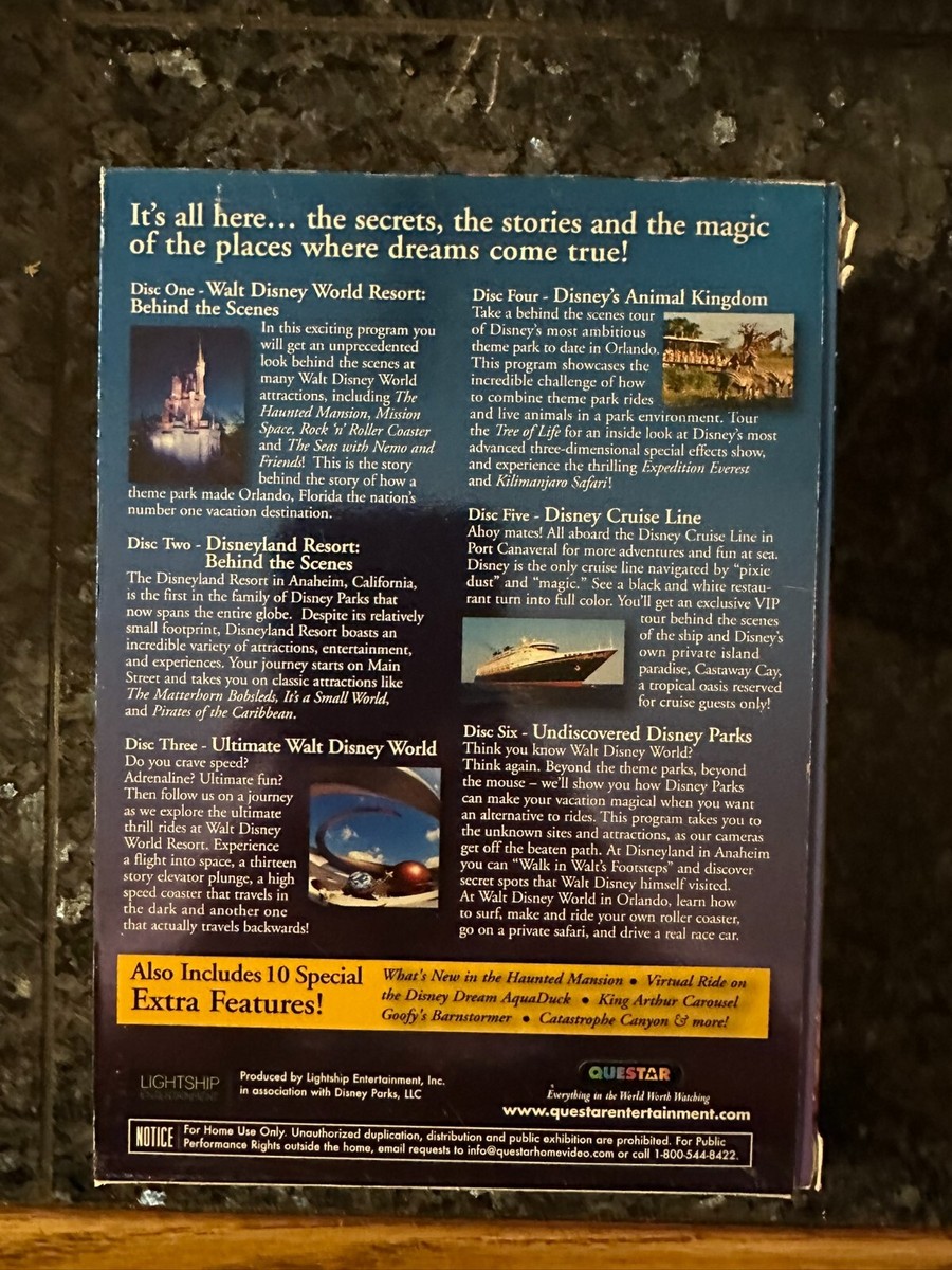 キッズ・ファミリー Disney Parks:Secrets Stories & Magic DVD Amazon.com: Disney Parks: The Secrets, Stories and Magic