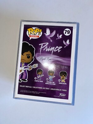 Funko POP! Rocks ~ PRINCE (PURPLE RAIN)(#79) VINYL FIGURE w Funko POP! Rocks ~ PRINCE (PURPLE RAIN)(#79) VINYL FIGURE w