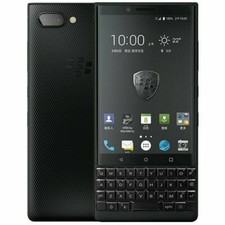 Original BlackBerry KEY2 QWERTY Keyboard 64GB 6GB Unlocked 4G Smartphone 1-SIM