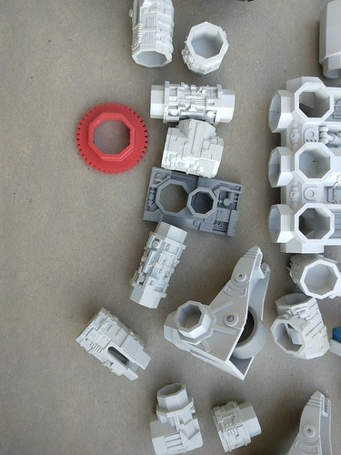 Robotic Series R-1000 Milton Bradley toy robot 1984 replacement parts - Picture 5 of 5