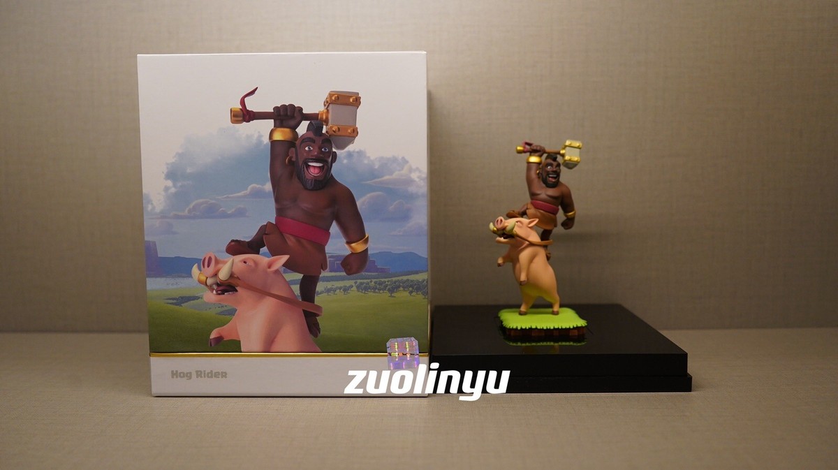 Clash of Clans Hog Rider フィギュア Supercell Clash Of Clans Clash Royale Hog Rider Figure (Christmas