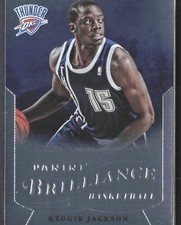 2012-13 Panini Brilliance #242 Reggie Jackson Rookie Oklahoma City Thunder